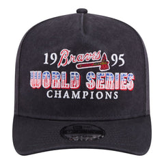 Atlanta Braves New Era 1995 World Series Champions Historic 9FIFTY A-Frame Snapback Hat - MLB Hats