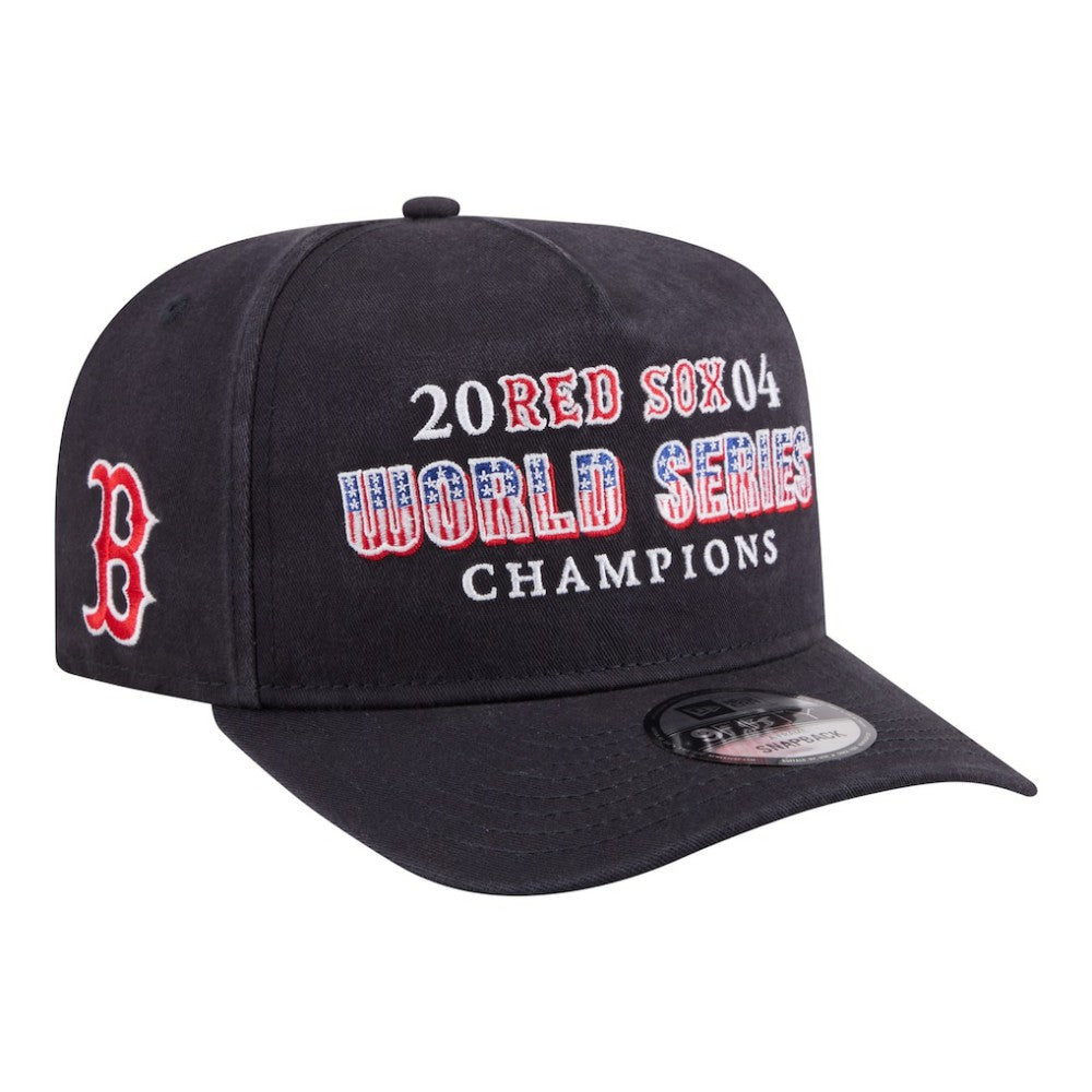 Boston Red Sox New Era 2004 World Series Champions Historic 9FIFTY A-Frame Snapback Hat - MLB Hats