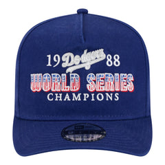 Los Angeles Dodgers New Era 1988 World Series Champions Throwback 9FIFTY A-Frame Snapback Hat - MLB Hats