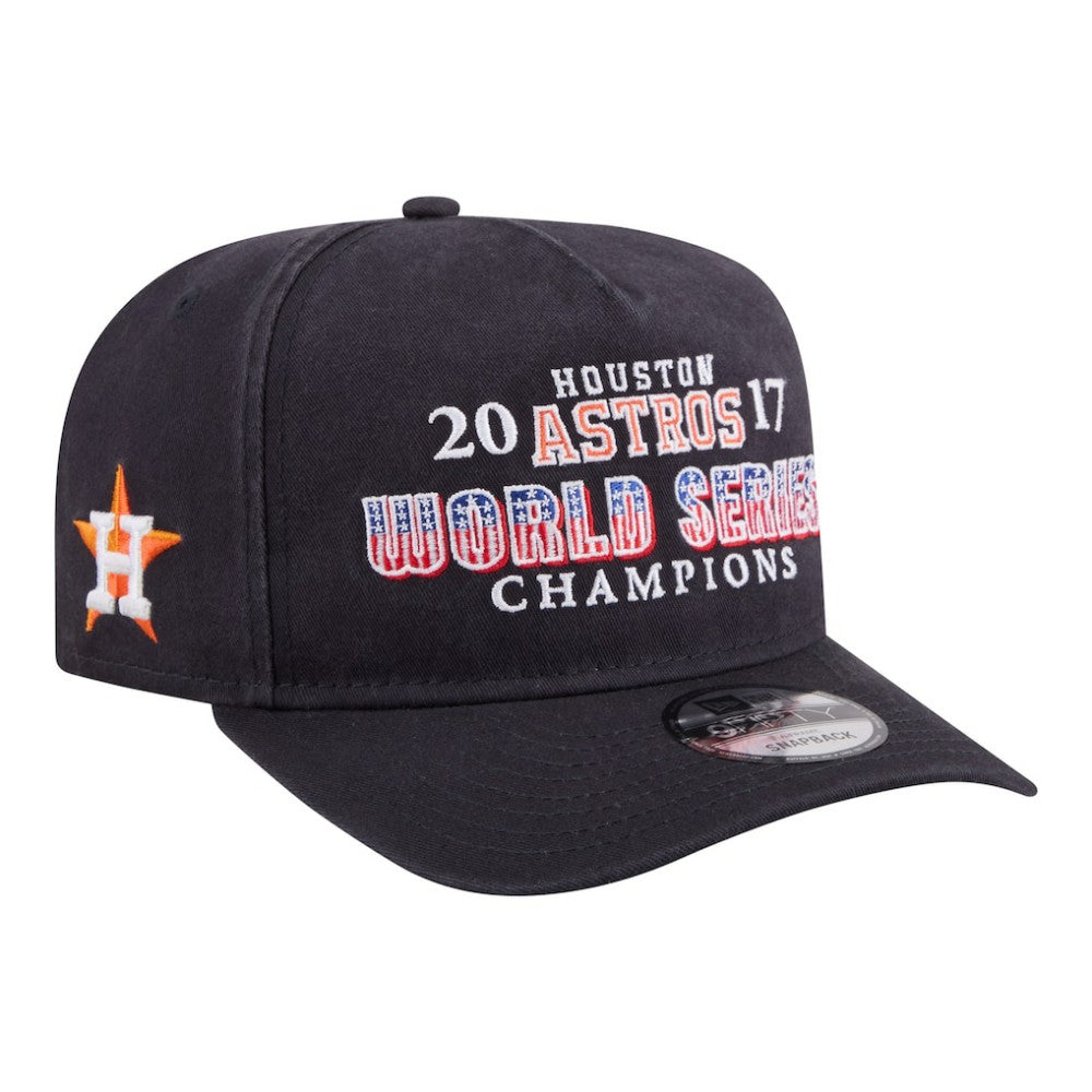 Houston Astros New Era 2017 World Series Champions Historic 9FIFTY A-Frame Snapback Hat - MLB Hats