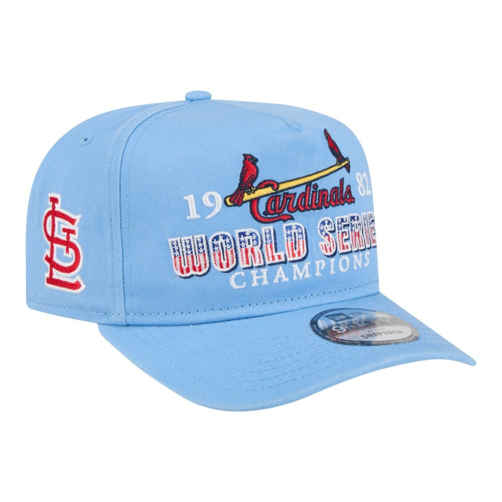 St. Louis Cardinals New Era 1982 World Series Champions Historic 9FIFTY A-Frame Snapback Hat - MLB Hats