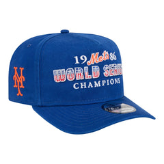 New York Mets New Era 1986 World Series Champions Throwback 9FIFTY A-Frame Snapback Hat - MLB Hats