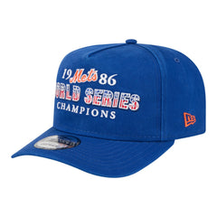 New York Mets New Era 1986 World Series Champions Throwback 9FIFTY A-Frame Snapback Hat - MLB Hats