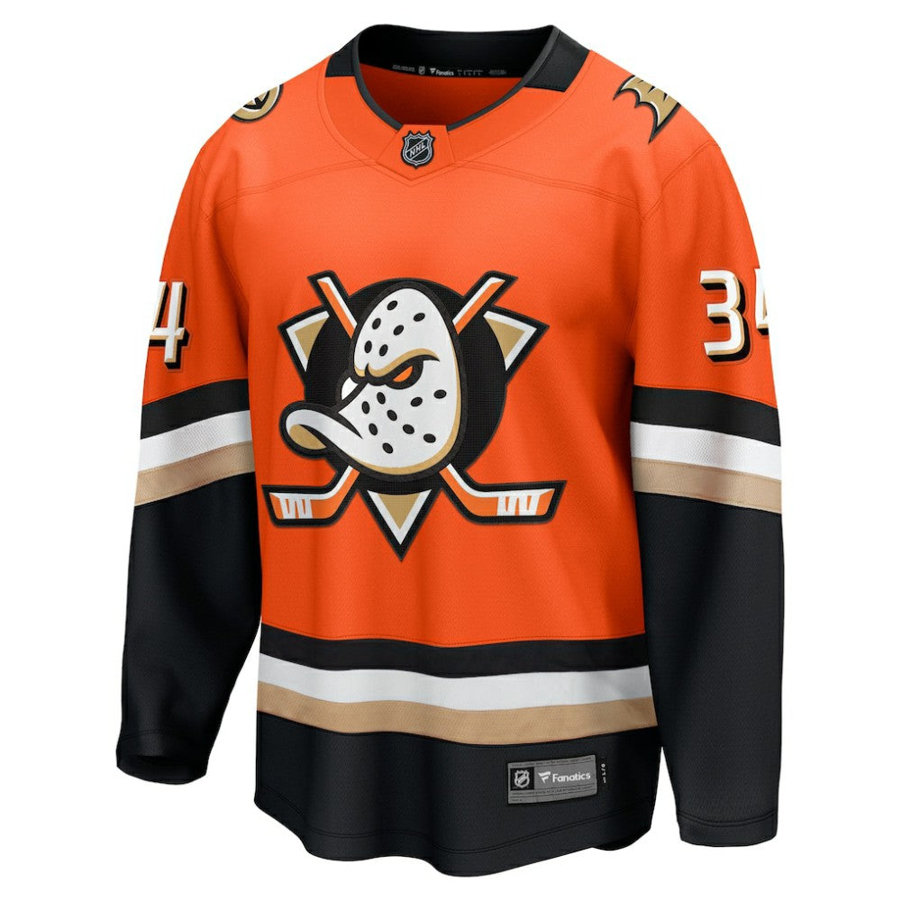 Petr Mrazek Anaheim Ducks Fanatics Home Breakaway Jersey -  NHL Jerseys