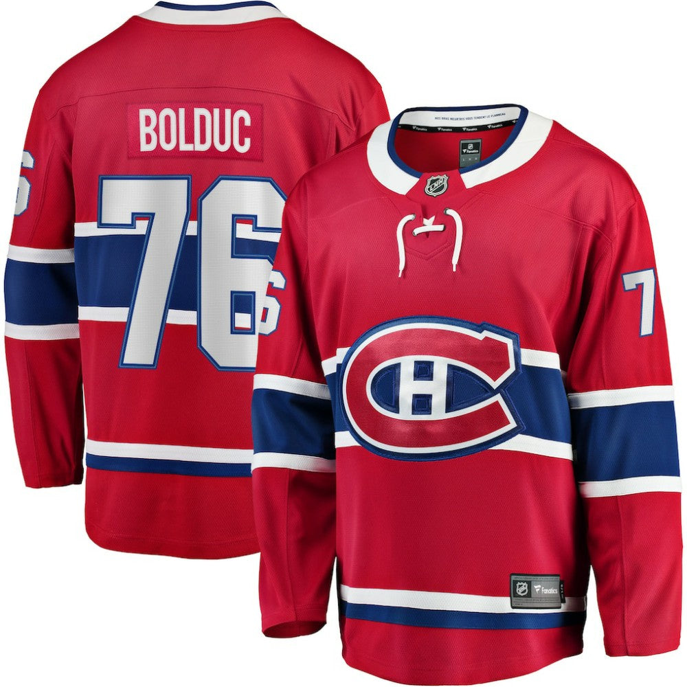 Zack Bolduc Montreal Canadiens Fanatics Home Breakaway Jersey -  NHL Jerseys