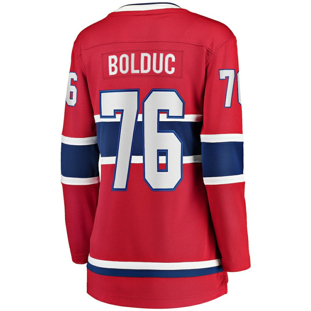 Zack Bolduc Montreal Canadiens Fanatics Women's Home Breakaway Jersey -  NHL Jerseys