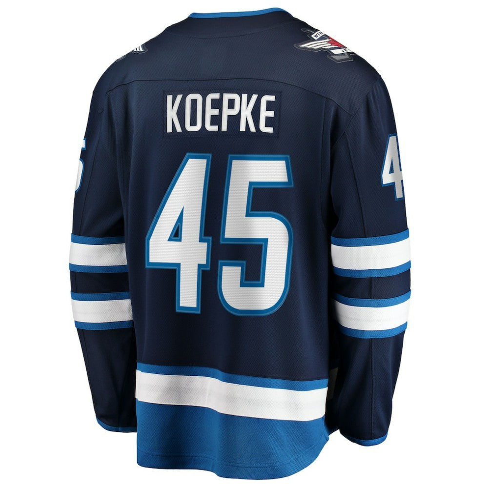 Cole Koepke Winnipeg Jets Fanatics Home Breakaway Jersey -  NHL Jerseys