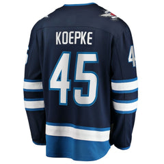 Cole Koepke Winnipeg Jets Fanatics Home Breakaway Jersey -  NHL Jerseys