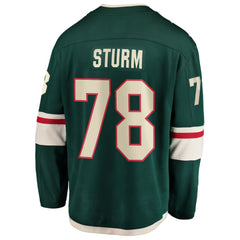 Nico Sturm Minnesota Wild Fanatics Home Breakaway Jersey -  NHL Jerseys