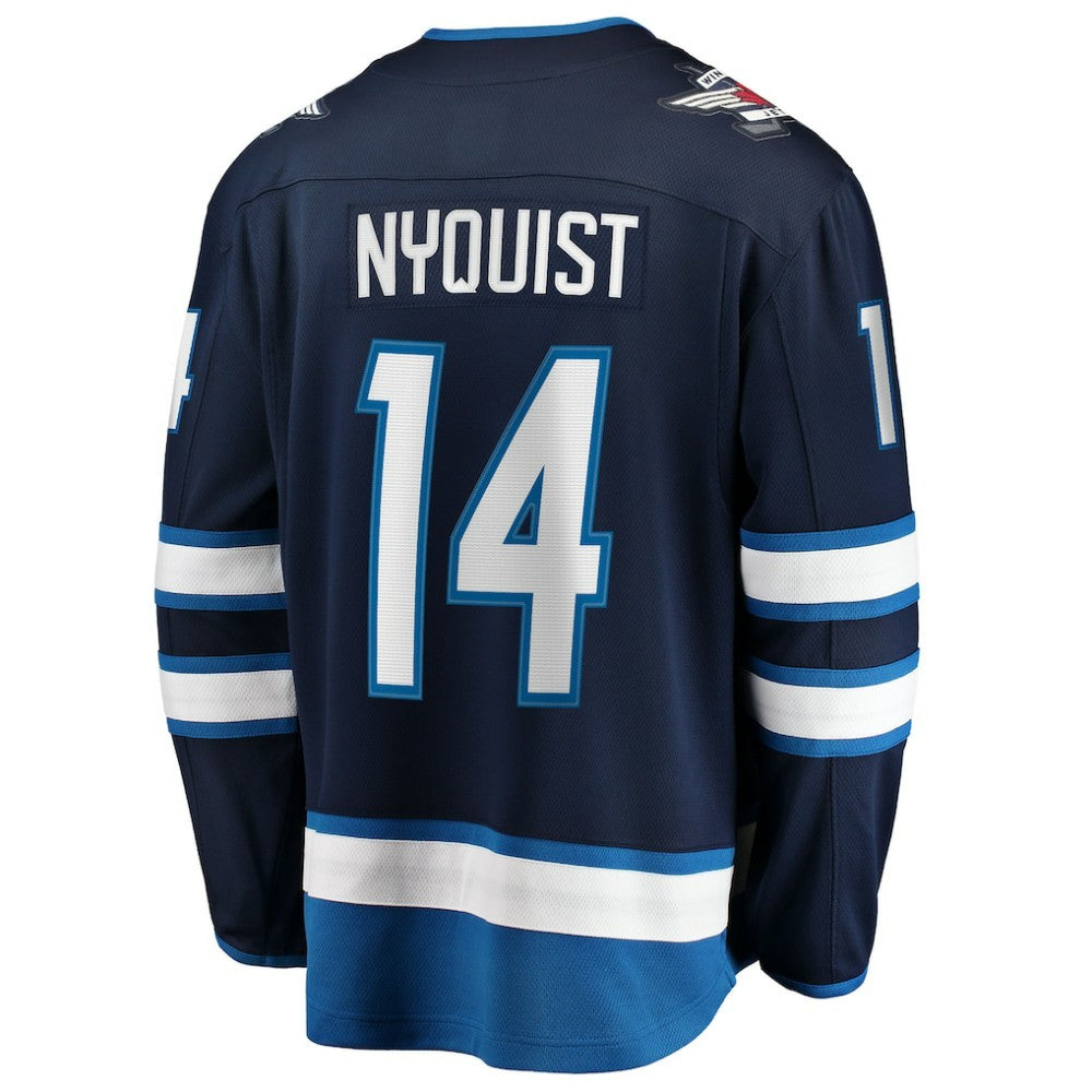 Gustav Nyquist Winnipeg Jets Fanatics Home Breakaway Jersey -  NHL Jerseys