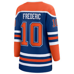 Trent Frederic Edmonton Oilers Fanatics Women's Home Breakaway Jersey -  NHL Jerseys