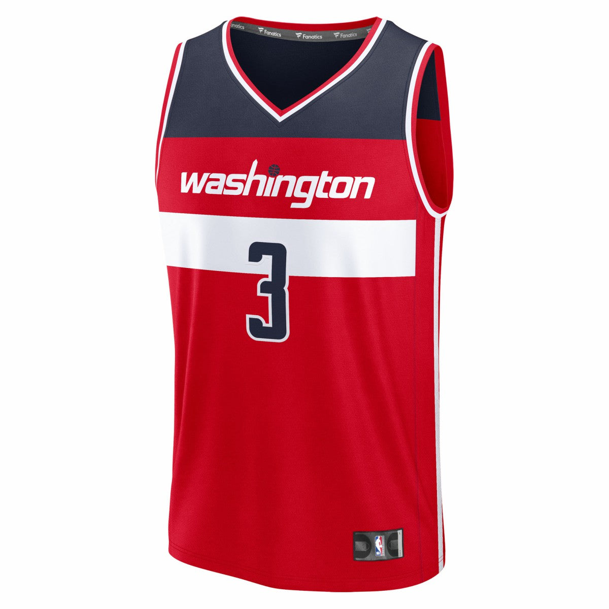 Red CJ McCollum Washington Wizards Fast Break Replica Player Jersey | NBA