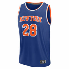Blue Guerschon Yabusele New York Knicks Fast Break Replica Player Jersey | NBA
