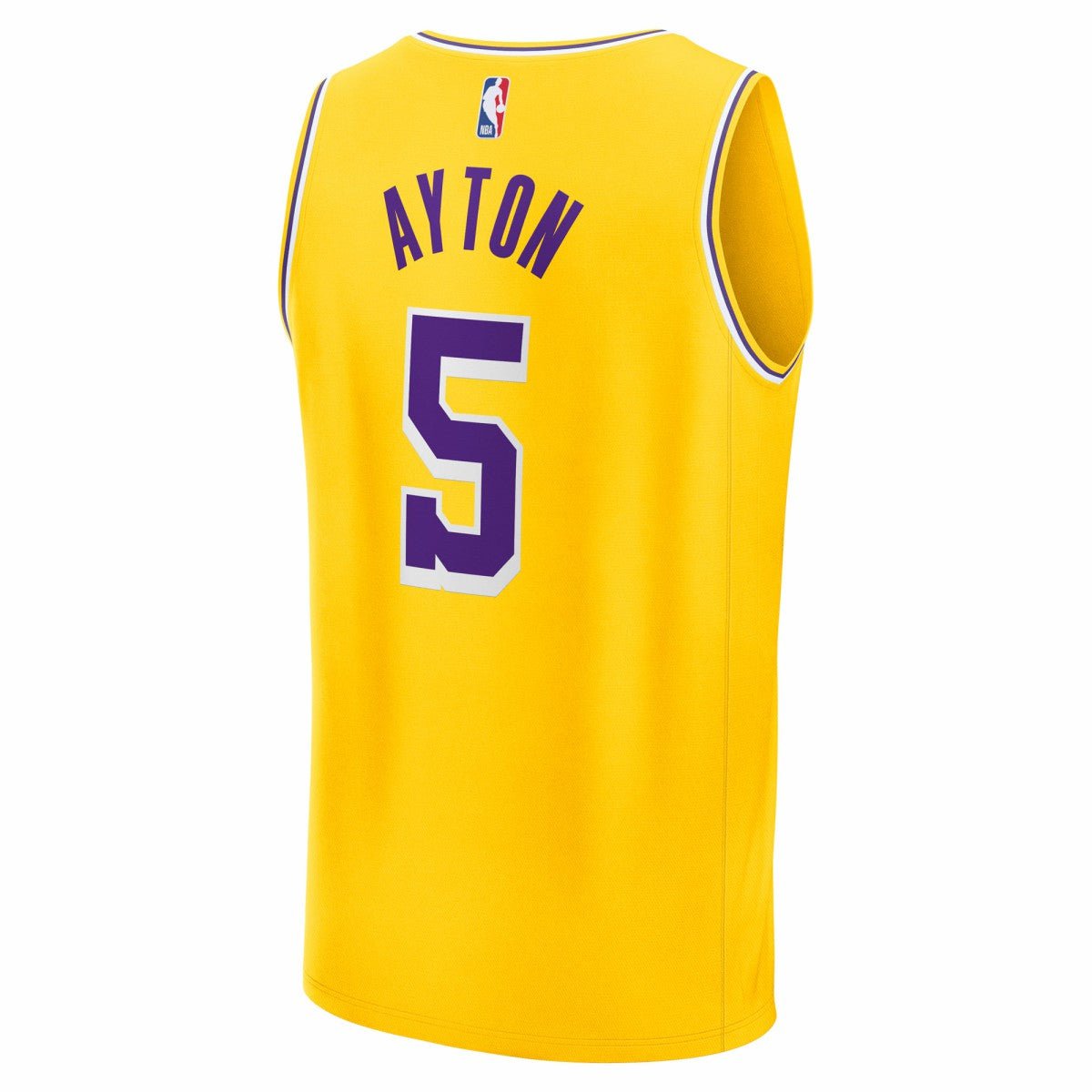 Gold Deandre Ayton Los Angeles Lakers Fast Break Replica Player Jersey | NBA