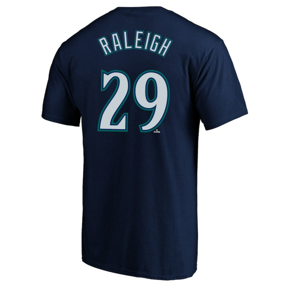 Cal Raleigh Seattle Mariners Fanatics Big & Tall Name & Number T-Shirt - MLB T-shirts