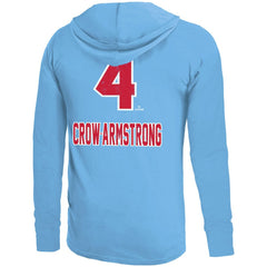 Pete Crow-Armstrong Chicago Cubs Majestic Threads Lightweight Name & Number Hoodie - MLB Hoodies