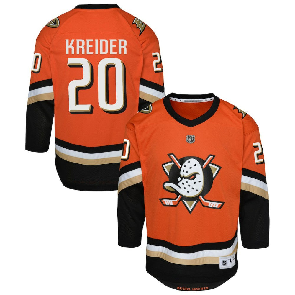 Chris Kreider Anaheim Ducks Outerstuff Youth Home Replica Jersey -  NHL Jerseys