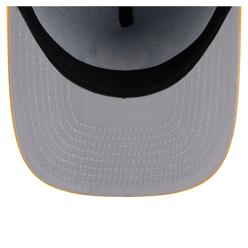 Royal Golden State Warriors Injection Cartoon Logo A-Frame 59FIFTY Fitted Hat sale | NBA