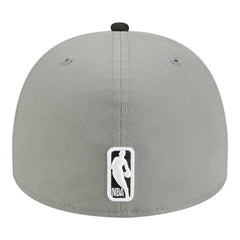 Gray Brooklyn Nets Injection Cartoon Logo A-Frame 59FIFTY Fitted Hat | NBA