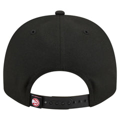 Black Atlanta Hawks Injection Cartoon Logo A-Frame 9FIFTY Adjustable Hat | NBA