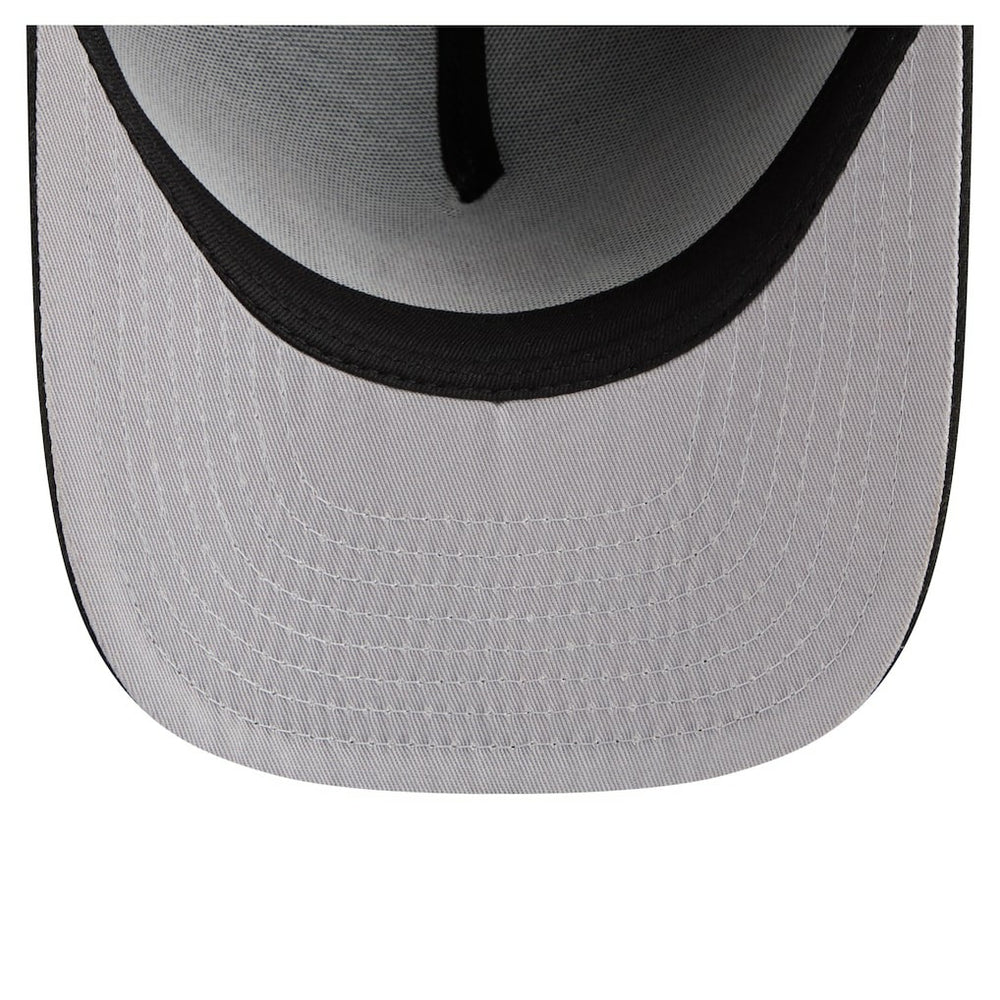 Black Atlanta Hawks Injection Cartoon Logo A-Frame 9FIFTY Adjustable Hat | NBA