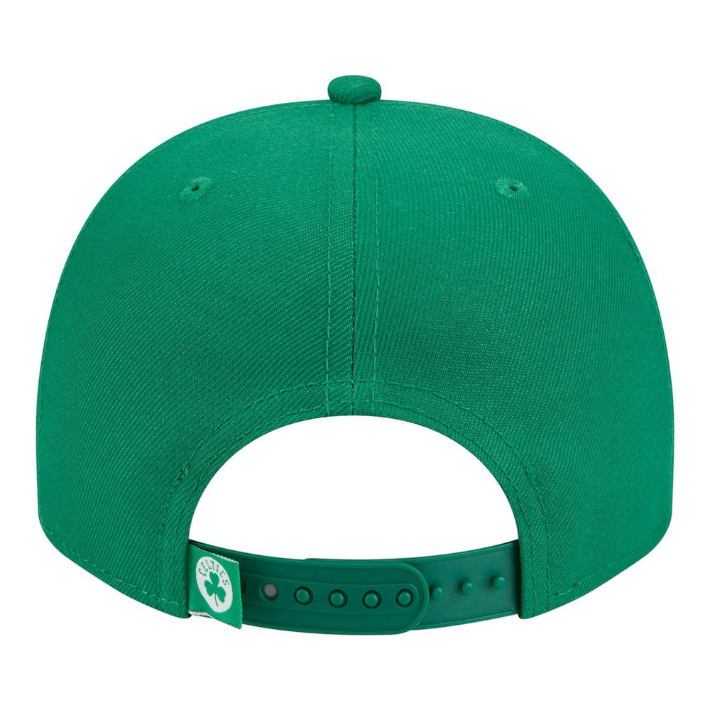 Kelly Green Boston Celtics Injection Cartoon Logo A-Frame 9FIFTY Adjustable Hat | NBA
