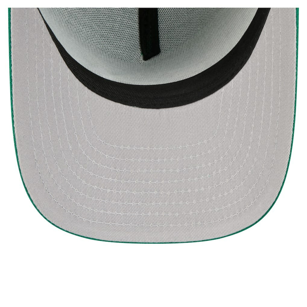 Kelly Green Boston Celtics Injection Cartoon Logo A-Frame 9FIFTY Adjustable Hat | NBA