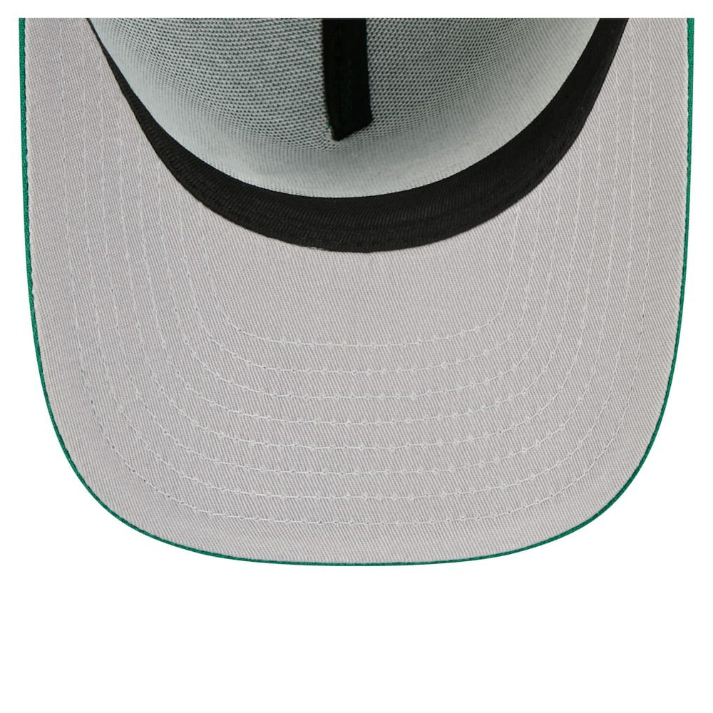 Kelly Green Boston Celtics Injection Cartoon Logo A-Frame 9FIFTY Adjustable Hat | NBA