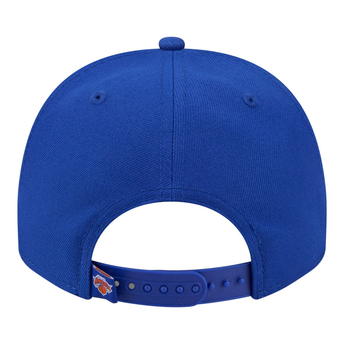 Blue New York Knicks Injection Cartoon Logo A-Frame 9FIFTY Adjustable Hat | NBA