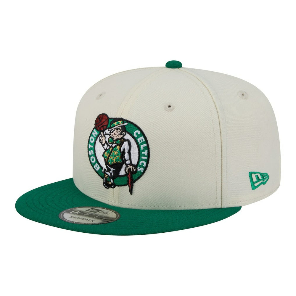 White Boston Celtics Injection Localized 9FIFTY Snapback Hat | NBA