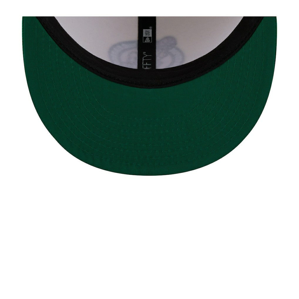 White Boston Celtics Injection Localized 9FIFTY Snapback Hat | NBA