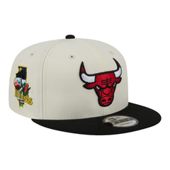 Cream Chicago Bulls Injection Localized 9FIFTY Snapback Hat | NBA