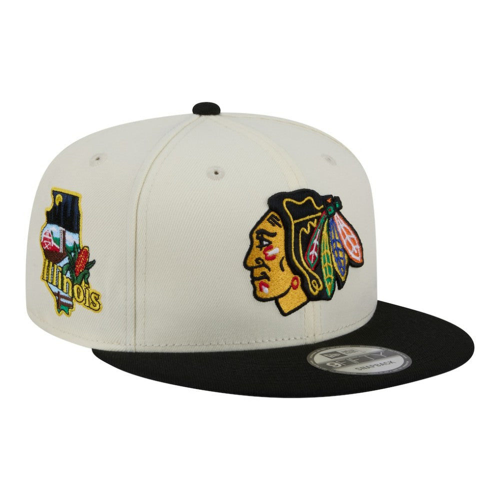 Chicago Blackhawks New Era Injection Localized Two-Tone 9FIFTY Snapback Hat -  NHL Hats