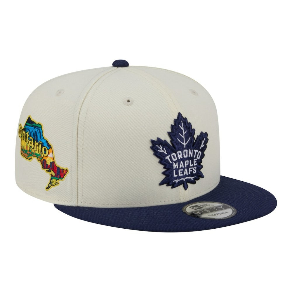 Toronto Maple Leafs New Era Injection Localized Two-Tone 9FIFTY Snapback Hat -  NHL Hats
