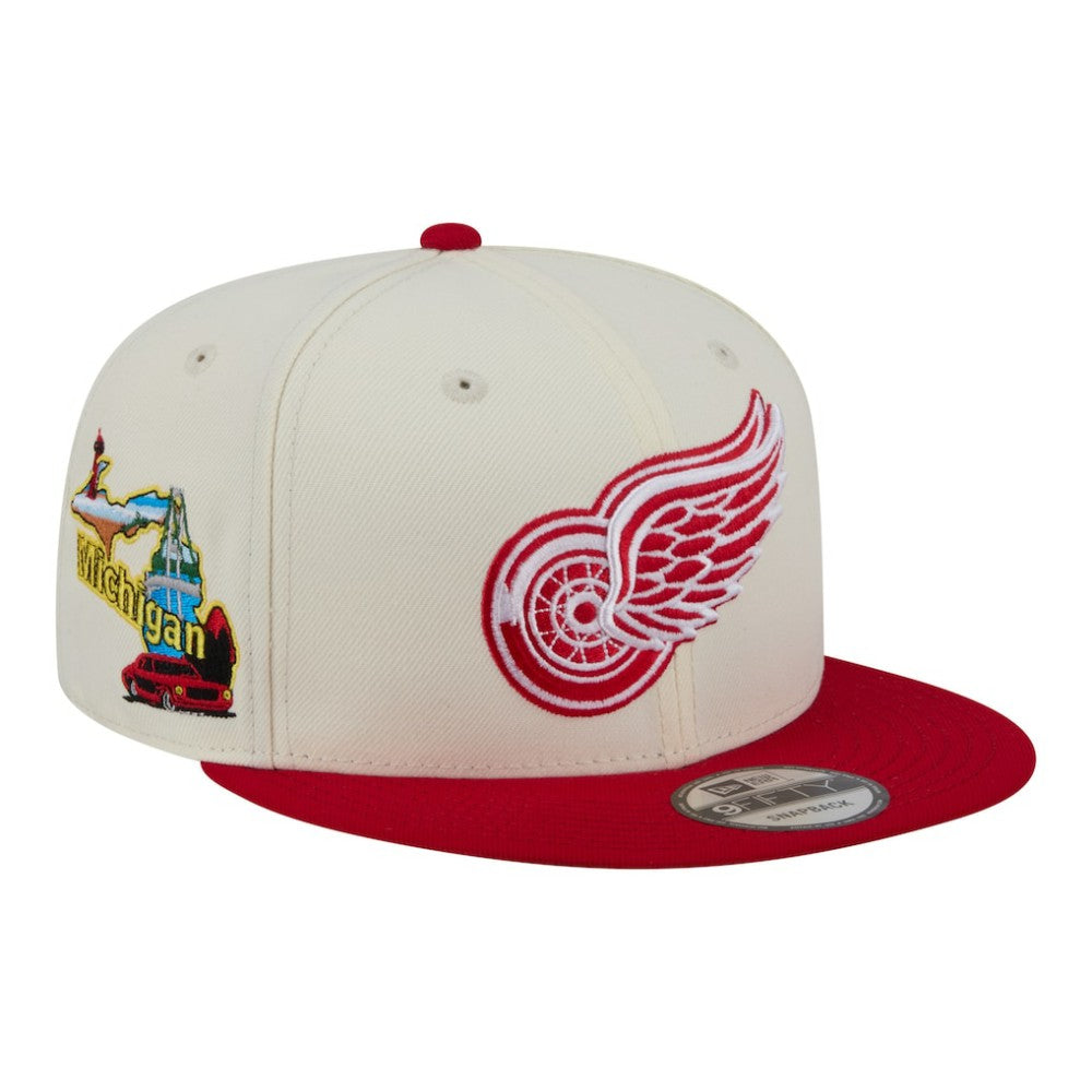 Detroit Red Wings New Era Injection Localized Two-Tone 9FIFTY Snapback Hat -  NHL Hats