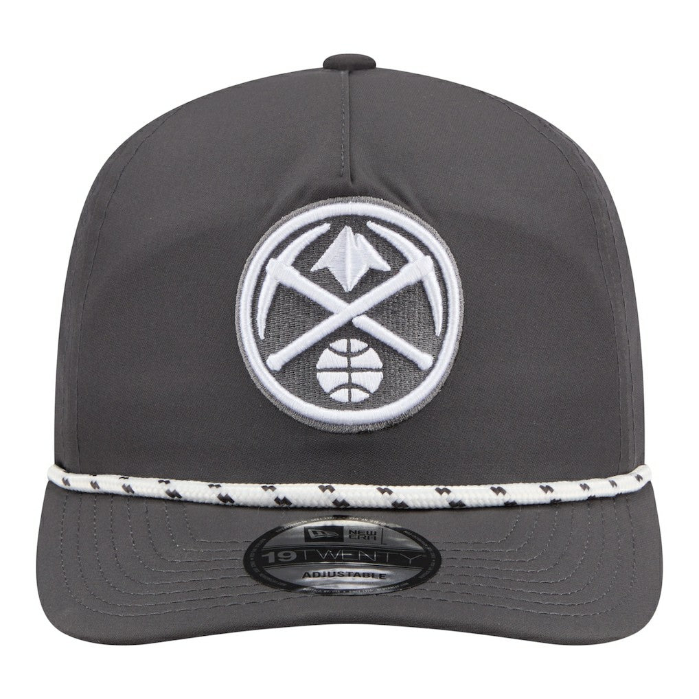 Graphite Denver Nuggets Tonal Rope 19TWENTY Adjustable Hat sale | NBA