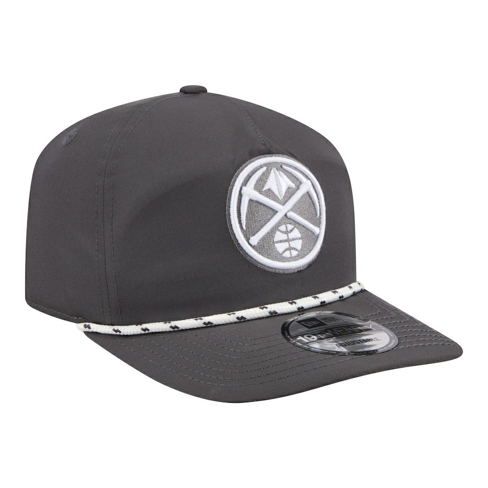 Graphite Denver Nuggets Tonal Rope 19TWENTY Adjustable Hat sale | NBA