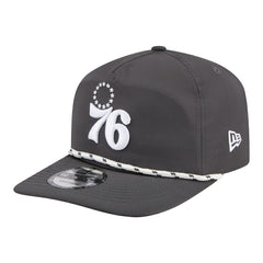 Graphite Philadelphia 76ers Tonal Rope 19TWENTY Adjustable Hat | NBA