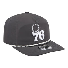 Graphite Philadelphia 76ers Tonal Rope 19TWENTY Adjustable Hat | NBA