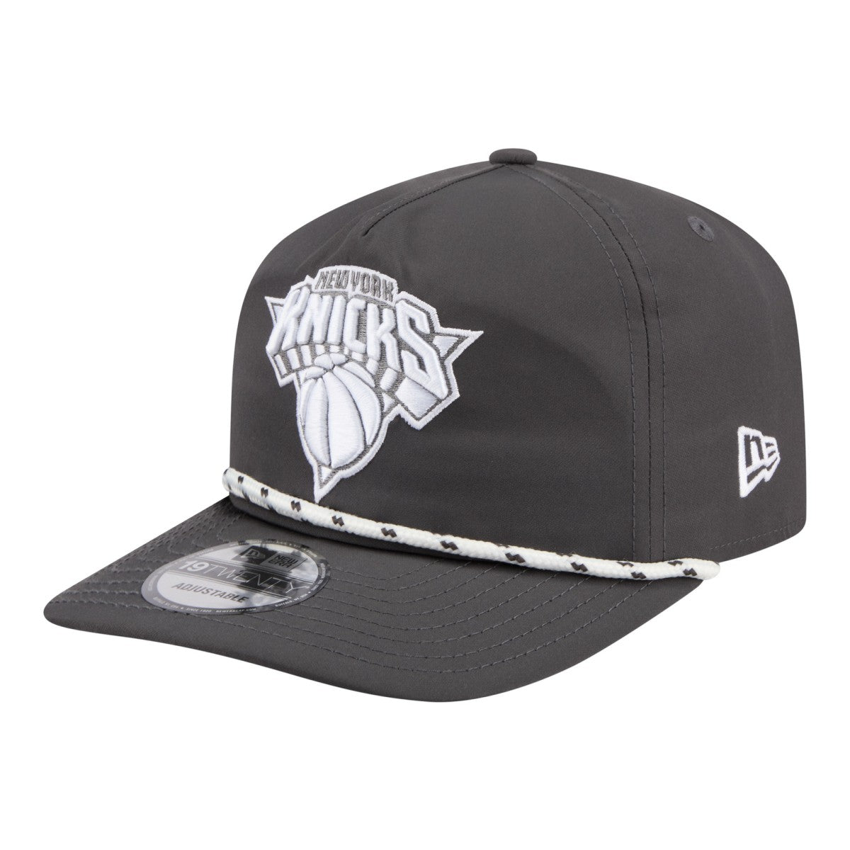 Graphite New York Knicks Tonal Rope 19TWENTY Adjustable Hat | NBA