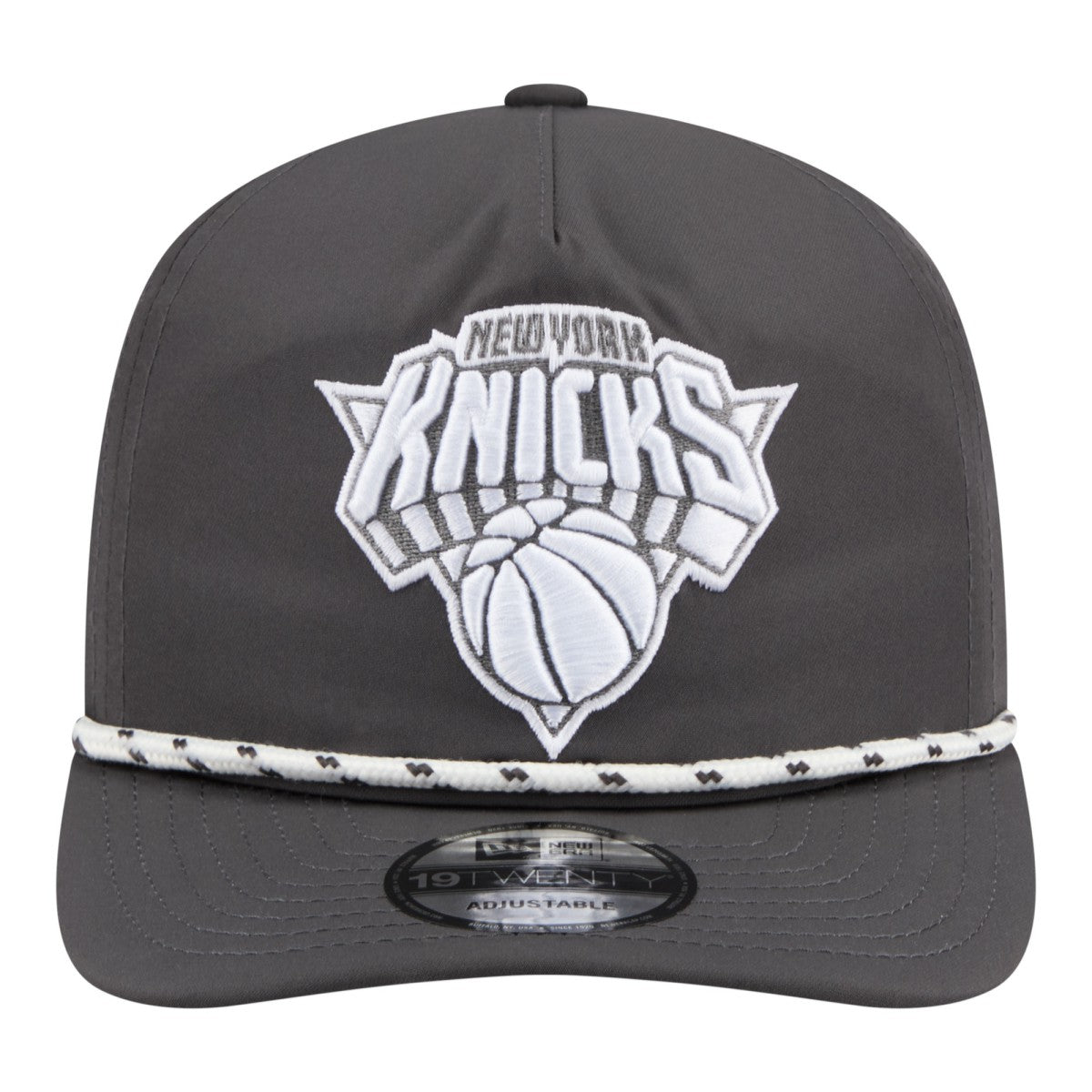 Graphite New York Knicks Tonal Rope 19TWENTY Adjustable Hat | NBA
