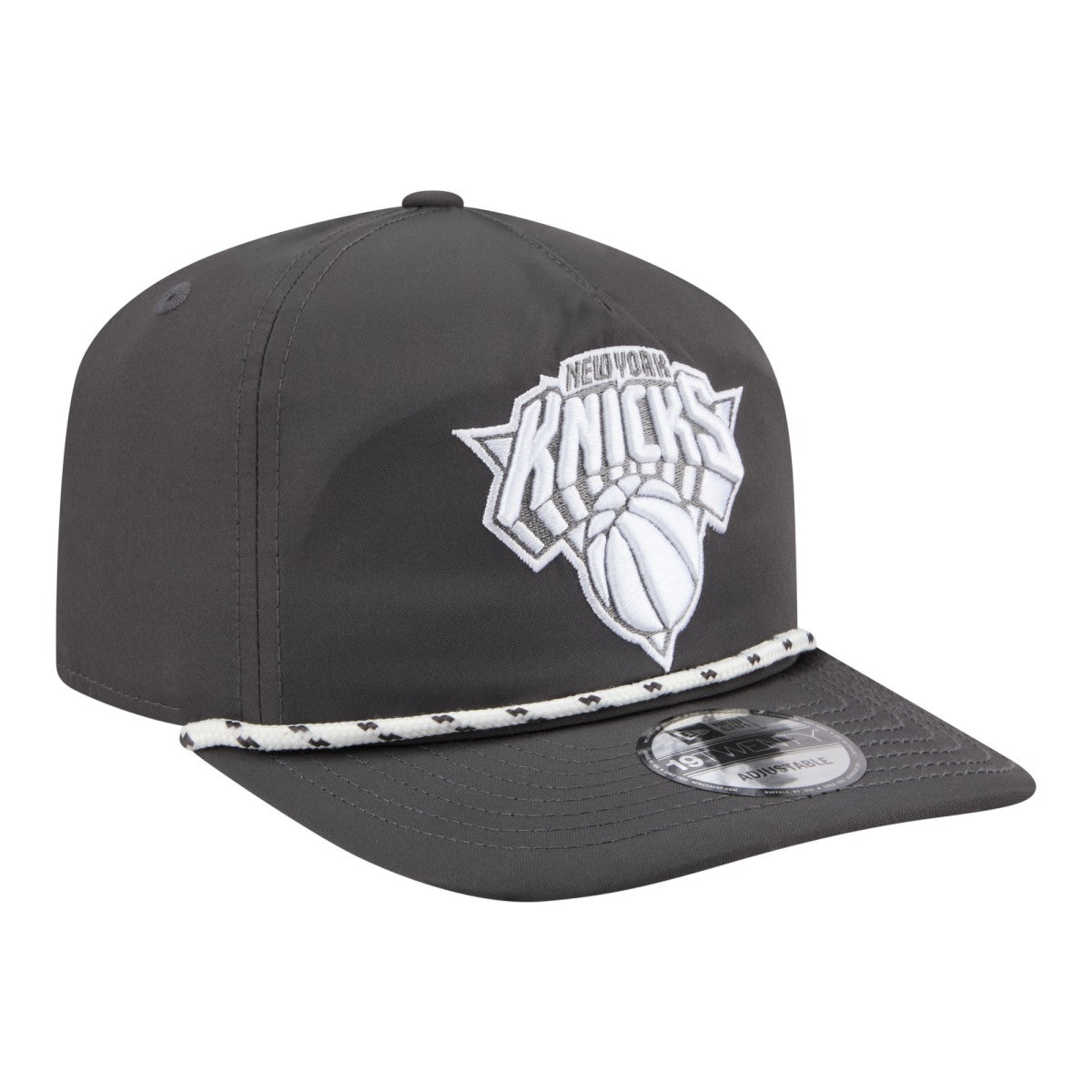 Graphite New York Knicks Tonal Rope 19TWENTY Adjustable Hat | NBA