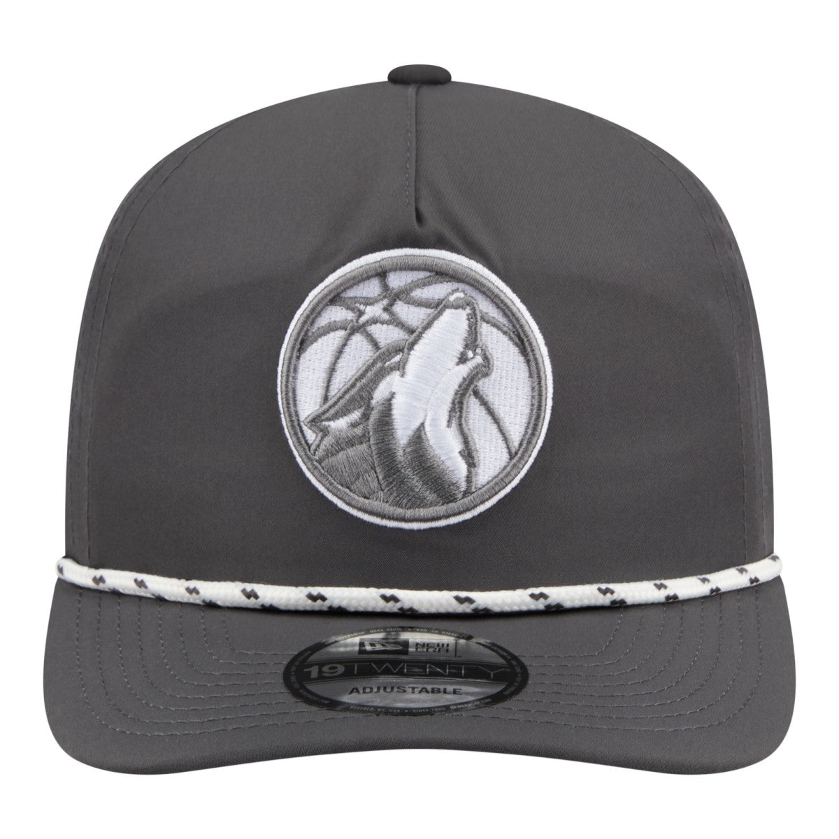 Graphite Minnesota Timberwolves Tonal Rope 19TWENTY Adjustable Hat | NBA