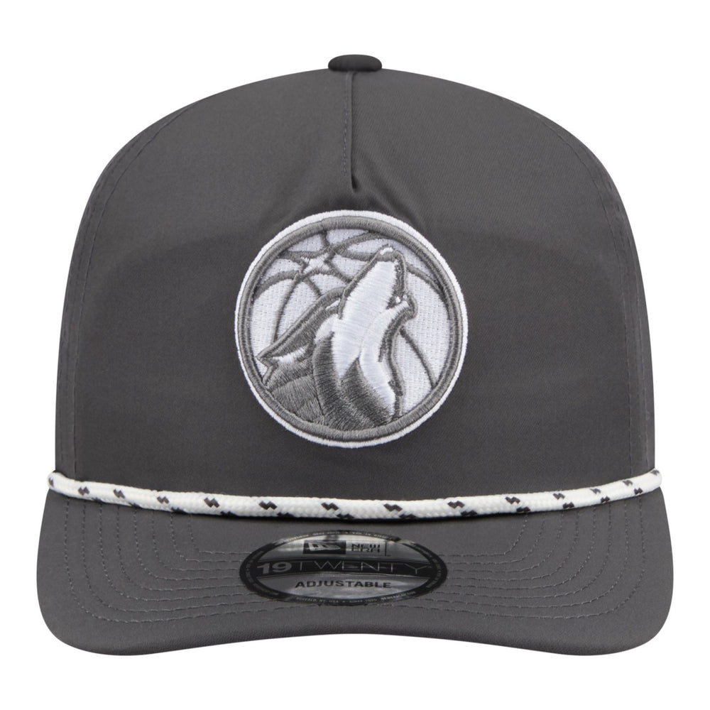 Graphite Minnesota Timberwolves Tonal Rope 19TWENTY Adjustable Hat | NBA