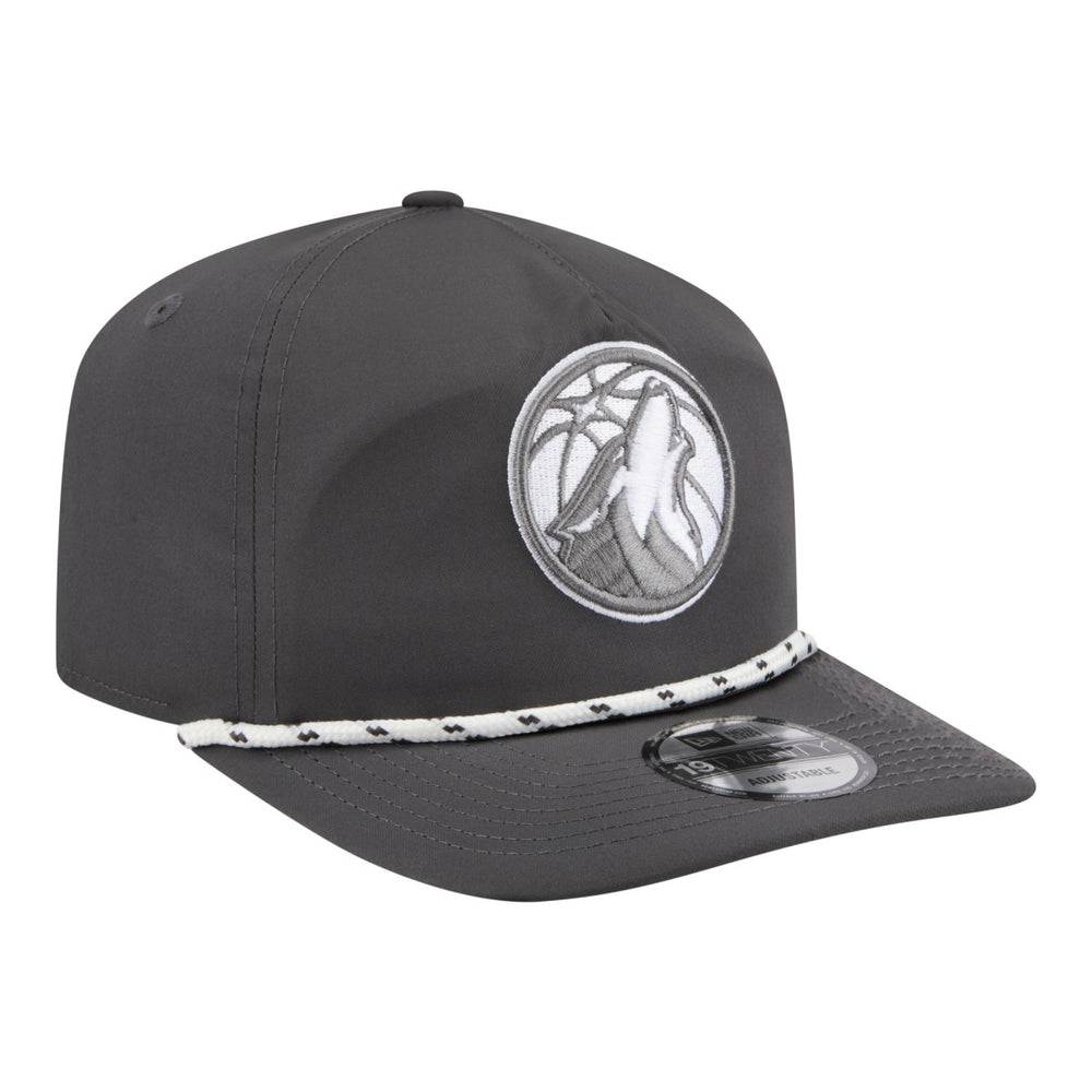 Graphite Minnesota Timberwolves Tonal Rope 19TWENTY Adjustable Hat | NBA