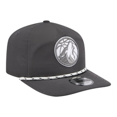Graphite Minnesota Timberwolves Tonal Rope 19TWENTY Adjustable Hat | NBA