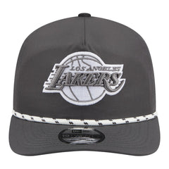 Graphite Los Angeles Lakers Tonal Rope 19TWENTY Adjustable Hat | NBA