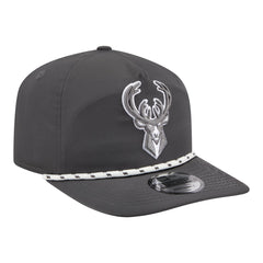 Graphite Milwaukee Bucks Tonal Rope 19TWENTY Adjustable Hat | NBA