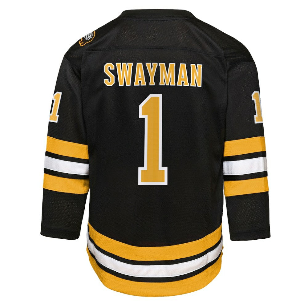 Jeremy Swayman Boston Bruins Outerstuff Youth Home Replica Jersey -  NHL Jerseys