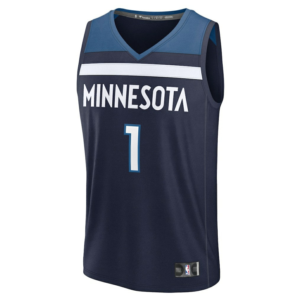 Navy Terrence Shannon Jr. Minnesota Timberwolves Fast Break Replica Jersey | NBA